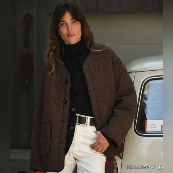 Buck Mason Jackets & Blazers - Nutmeg quilted shelter cloth liner jacket